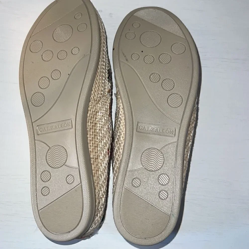 CALZALEON Woven Frida Kahlo Shoes-7.5
